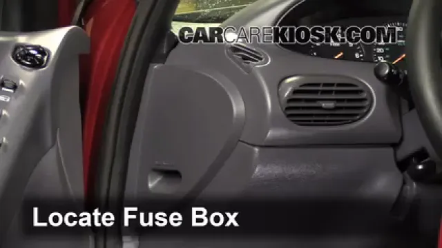 1996 Dodge Stratus ES 2.4L 4 Cyl. Fuse (Interior) Replace